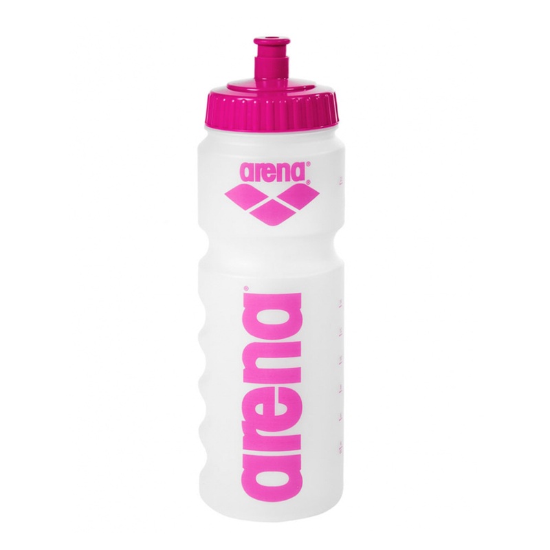 Arena Water Bottle 750ml - Pink/Clear