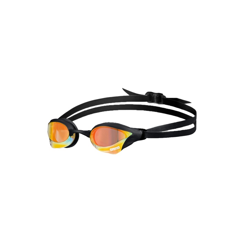 Cobra Core Swipe Mirror Swim Goggles - Copper/Black