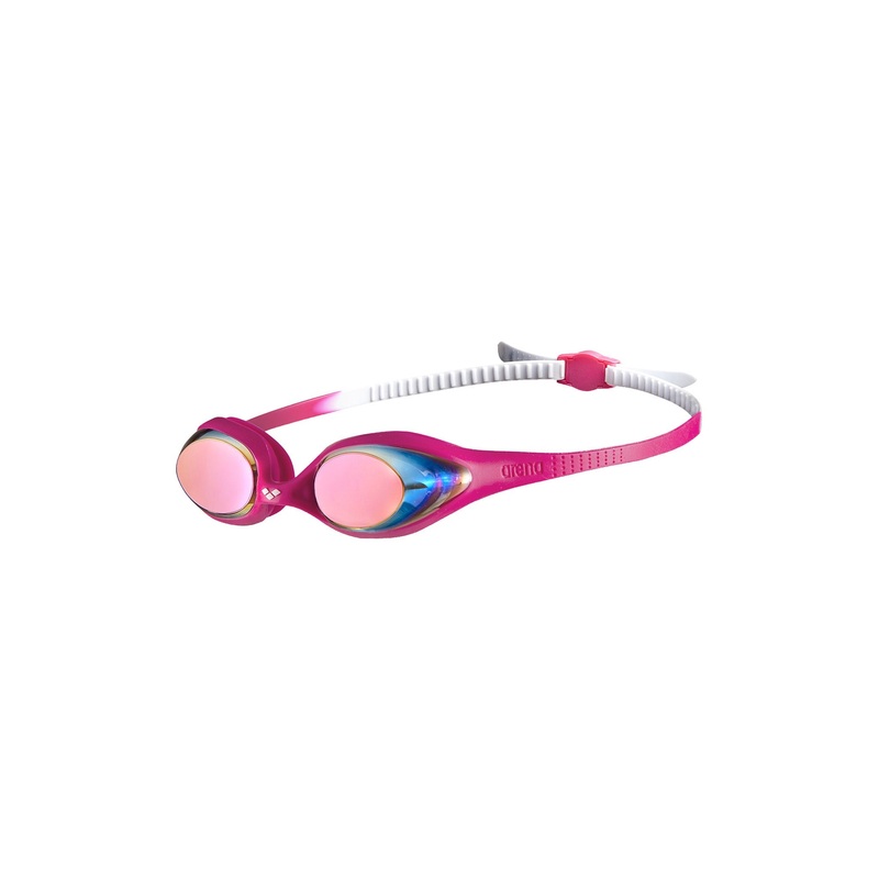 Junior Spider Mirrored Swim Goggles - Pink