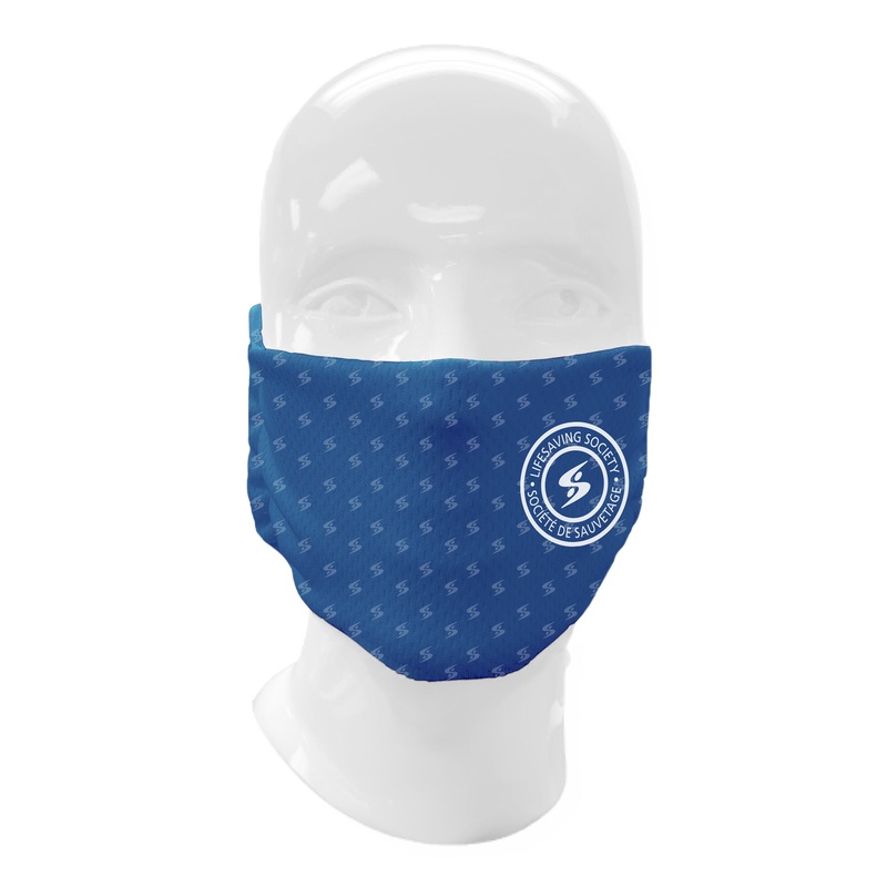 Masque socit de sauvetage - Bleu