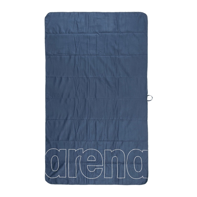 Smart Plus Swim Towel - Navy/White