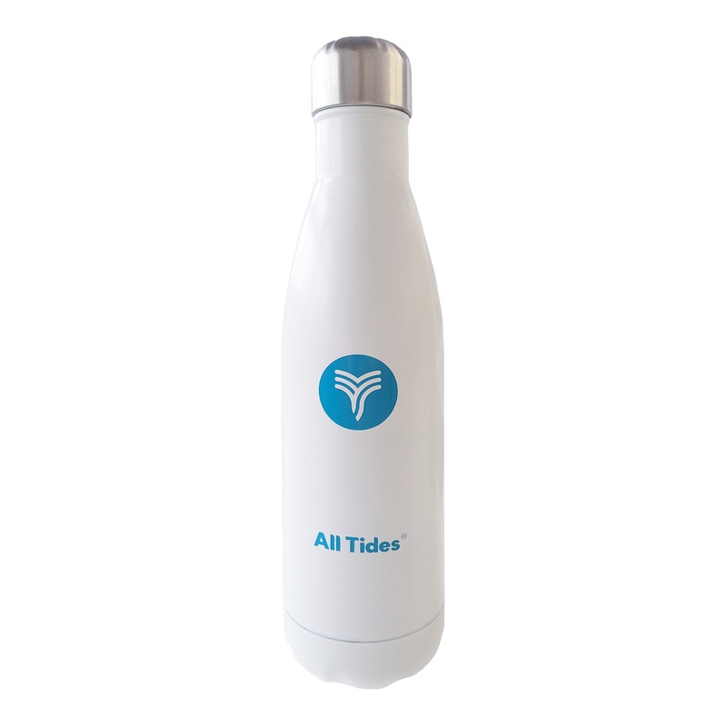 Stainless Steel Water Bottle - White