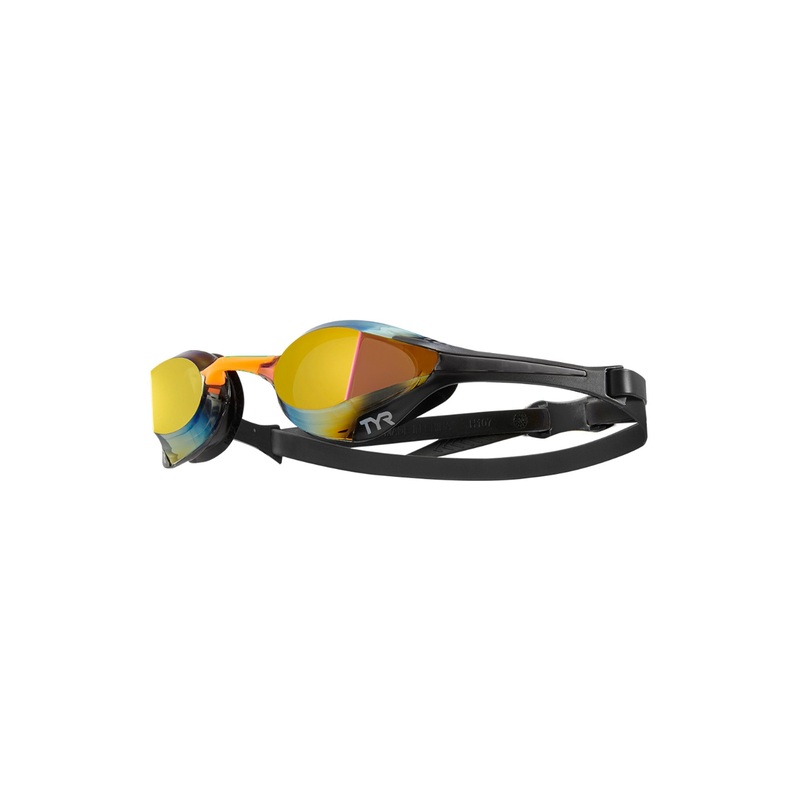 Tracer-X-Elite Racing Mirrored Swim Goggles - Orange