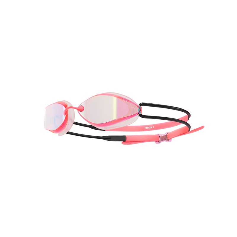 Tracer-X Racing Mirrored Swim Goggles - Pink
