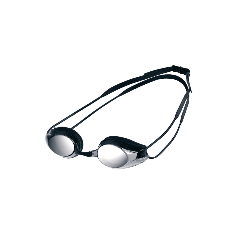 Tracks Mirror Swim Goggles - Black