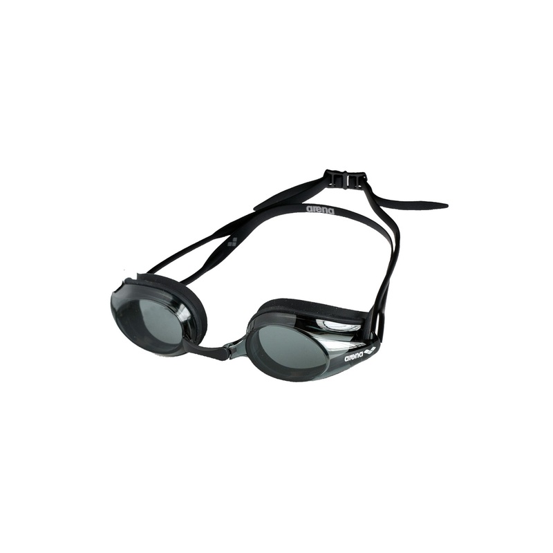 Tracks Swim Goggles - Black/Smoke