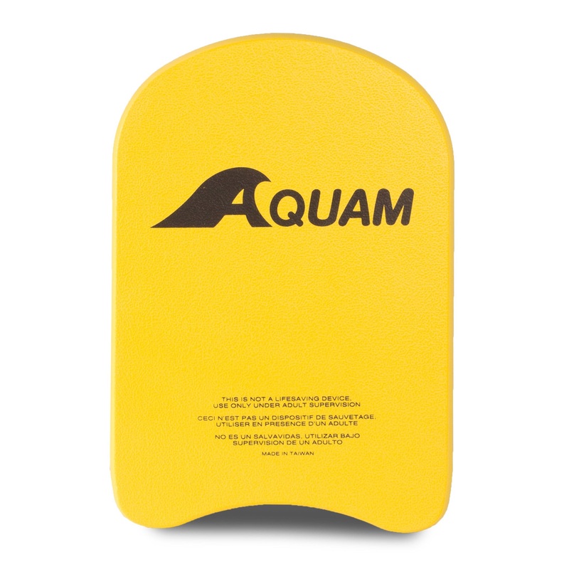 Aquam Flexible Micro Kickboard - Yellow