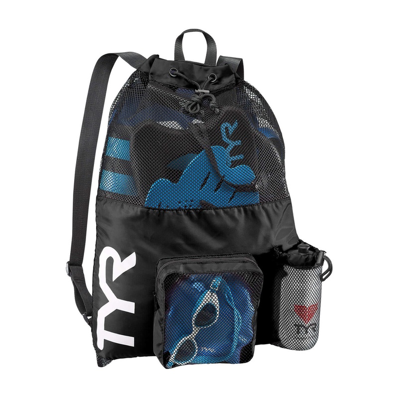Big Mesh Mummy 40L Backpack - Black