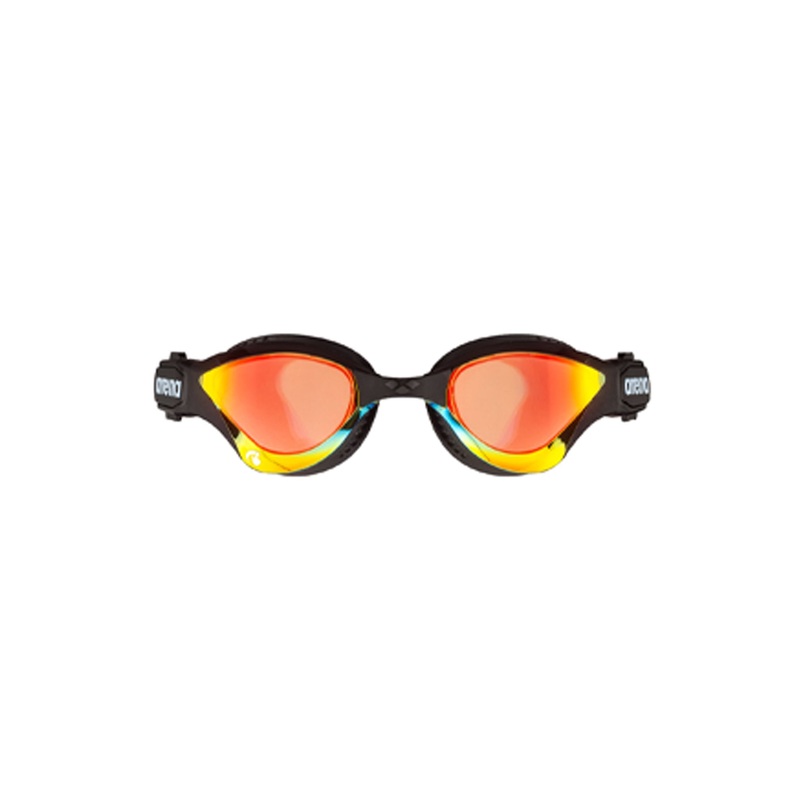 Cobra Tri Swipe Mirror Swim goggles - Black/Yellow/Mirror