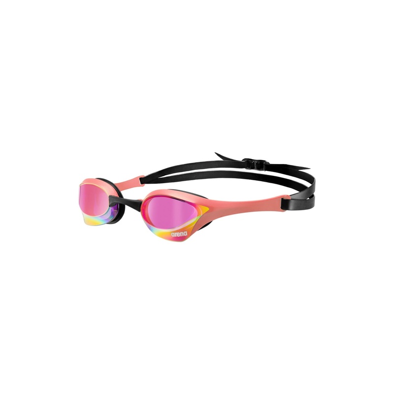 Cobra Ultra Swipe Mirror Swim Goggles - Coral/Purple
