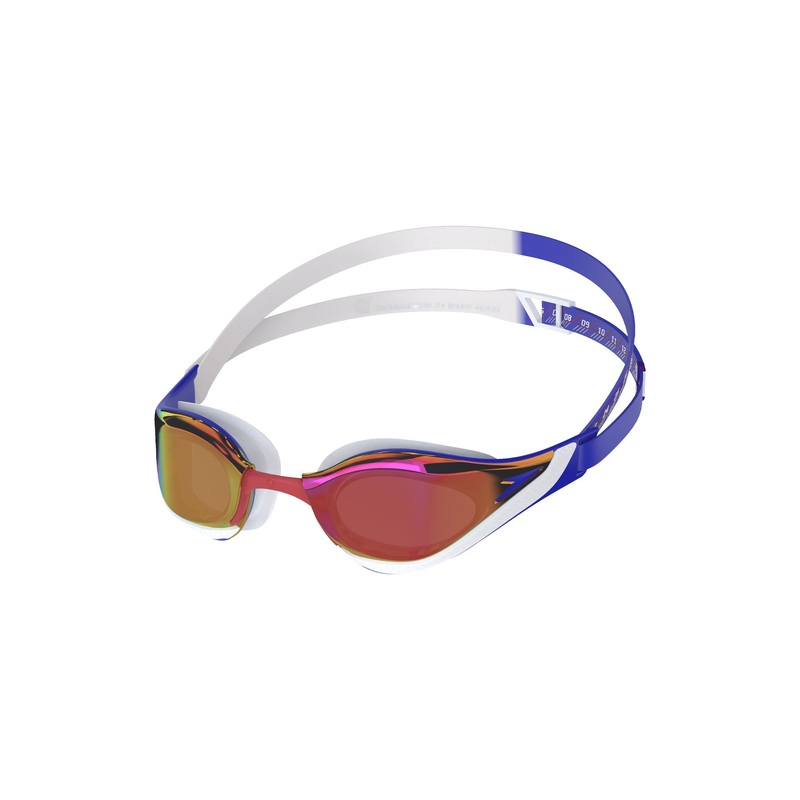 Fastskin Pure Focus Mirrored Swim Goggles - Blue/White