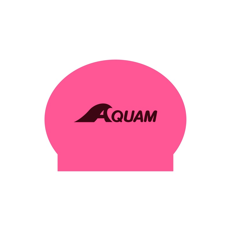 Latex Swim Cap - Neon Pink