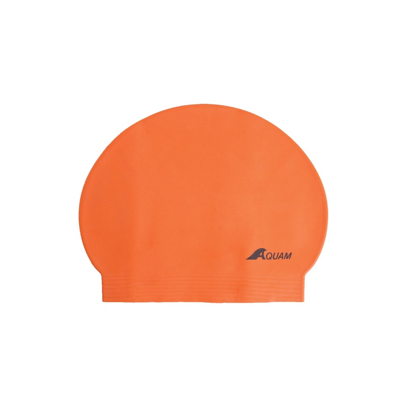 Latex Swim Cap- Orange