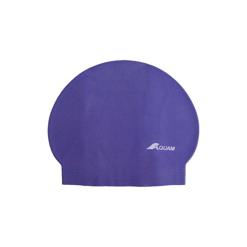 Latex Swim Cap - Purple