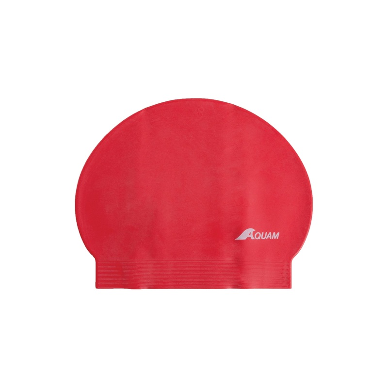 Latex Swim Cap - Red