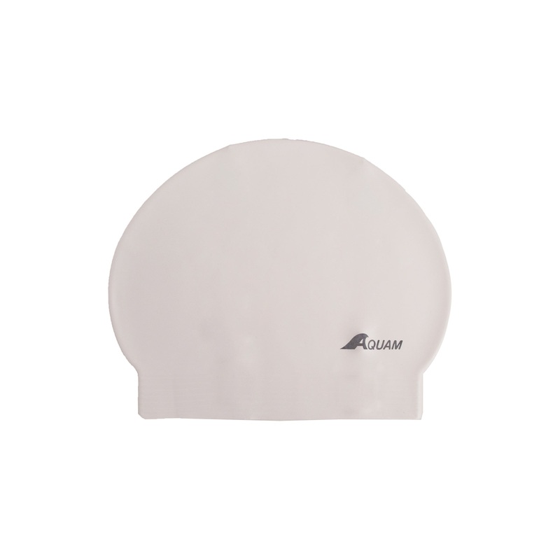 Latex Swim Cap - White