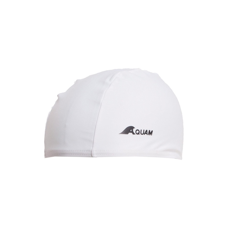 Lycra Swim Cap - White