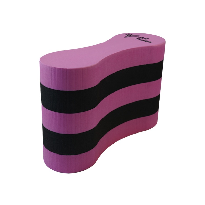 One-Piece Pull Buoy - Black/Pink