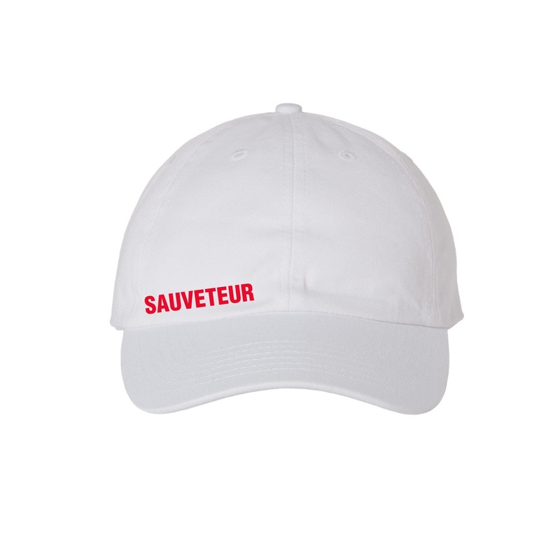 'Sauveteur'' Baseball Cap  White
