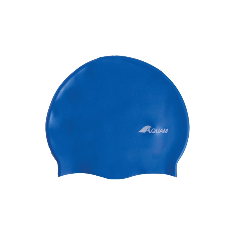 Silicone Swim Cap - Blue