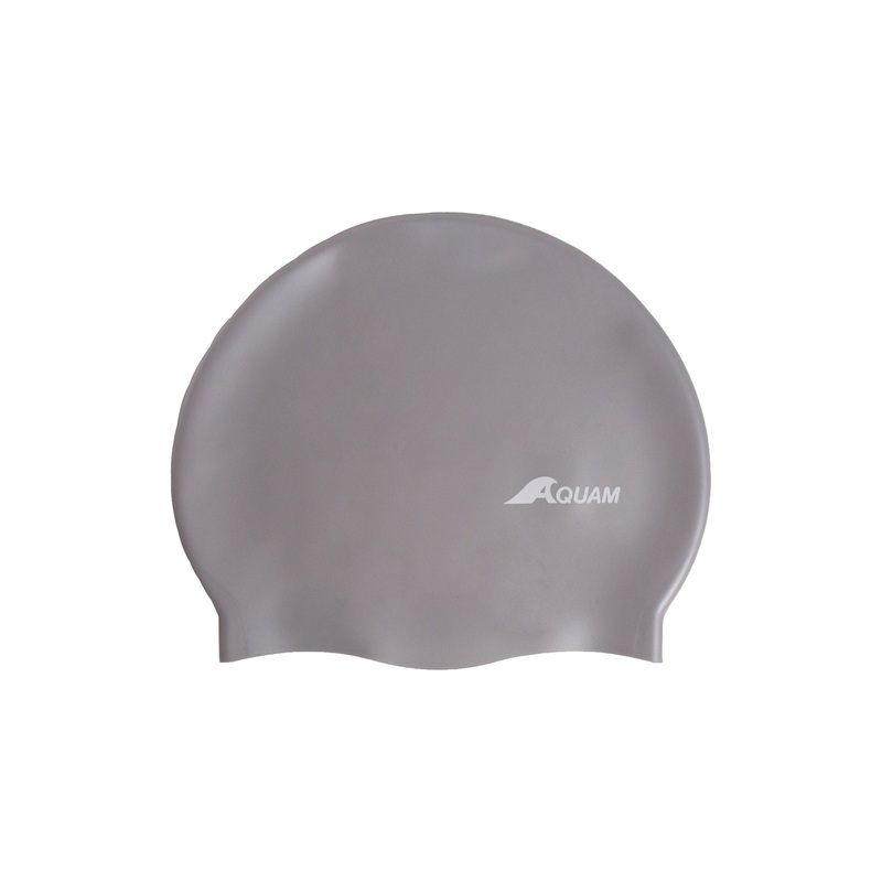 Silicone Swim Cap - Grey
