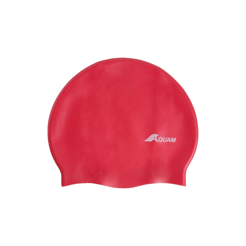 Silicone Swim Cap - Red