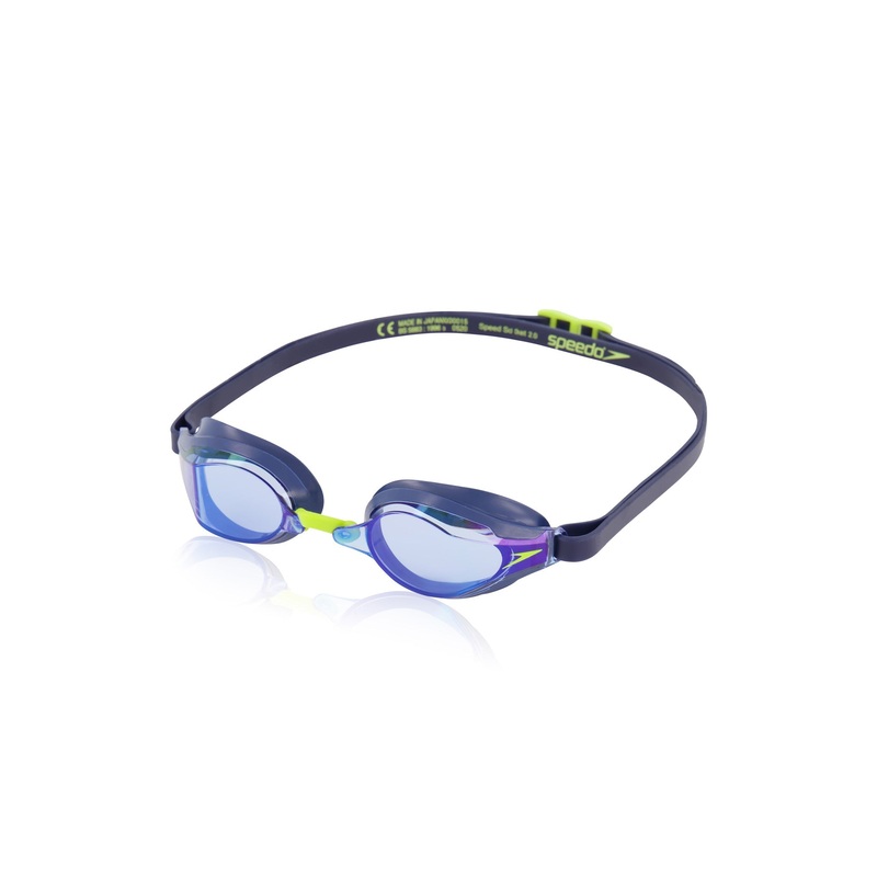 Speed Socket Mirrored 2.0 Swim Goggles - Peacot/Blum