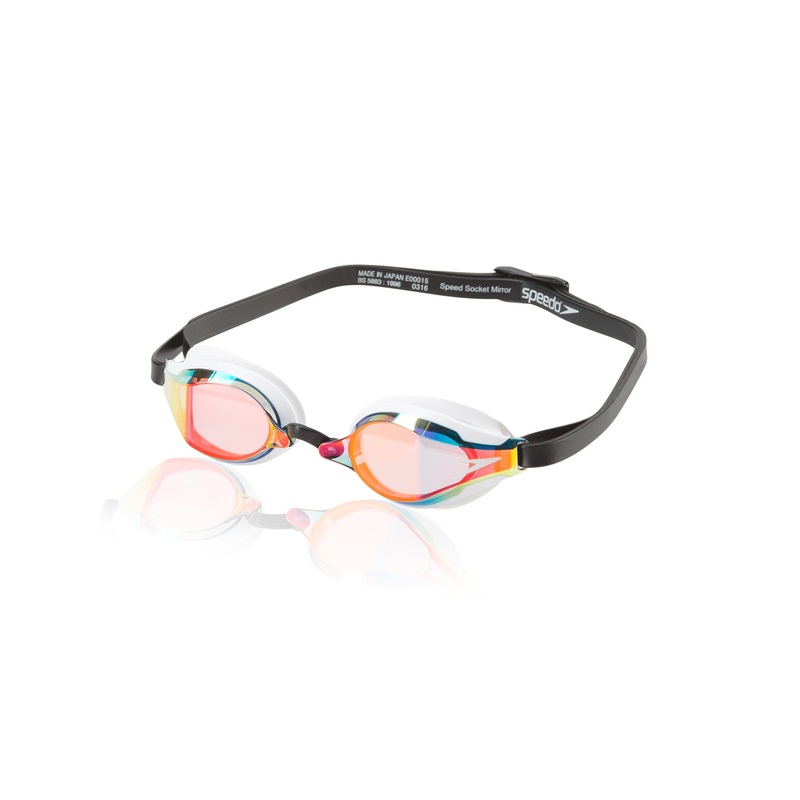 Speed Socket Mirrored 2.0 Swim Goggles - Clear