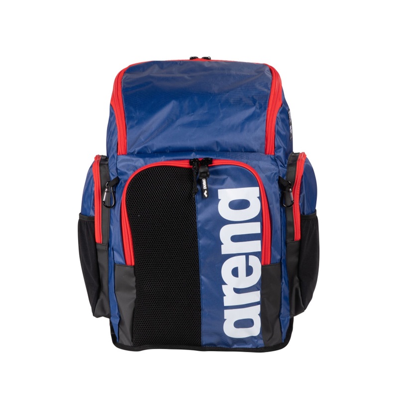 Spiky III 45L Backpack - Navy/Red/White