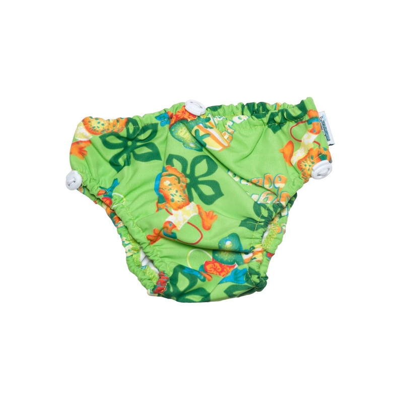 Adjustable Swim Diaper - Green Frog