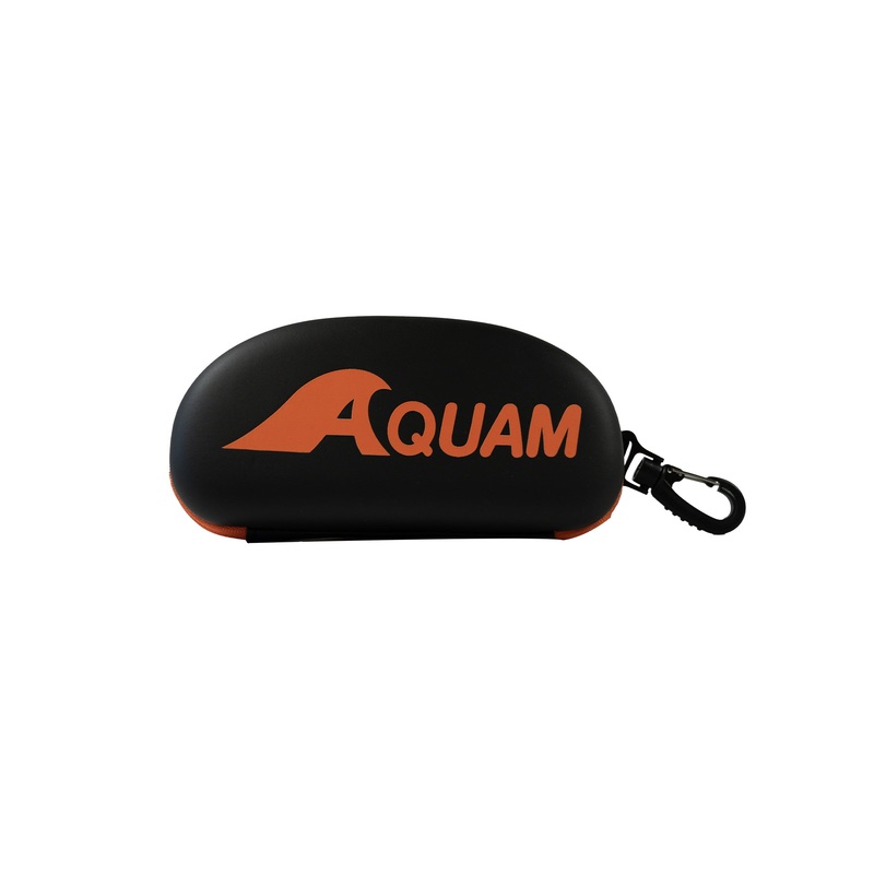 Aquam Goggle Case - Black/Orange