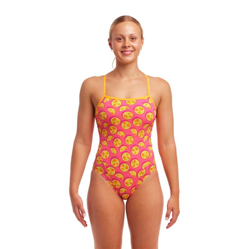 Woman's Single Strap One Piece Swimsuit - Mark Spritz