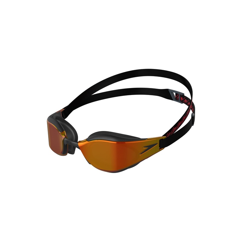 Fastskin Hyper Elite Mirrored Swim Goggles - Black/Gold