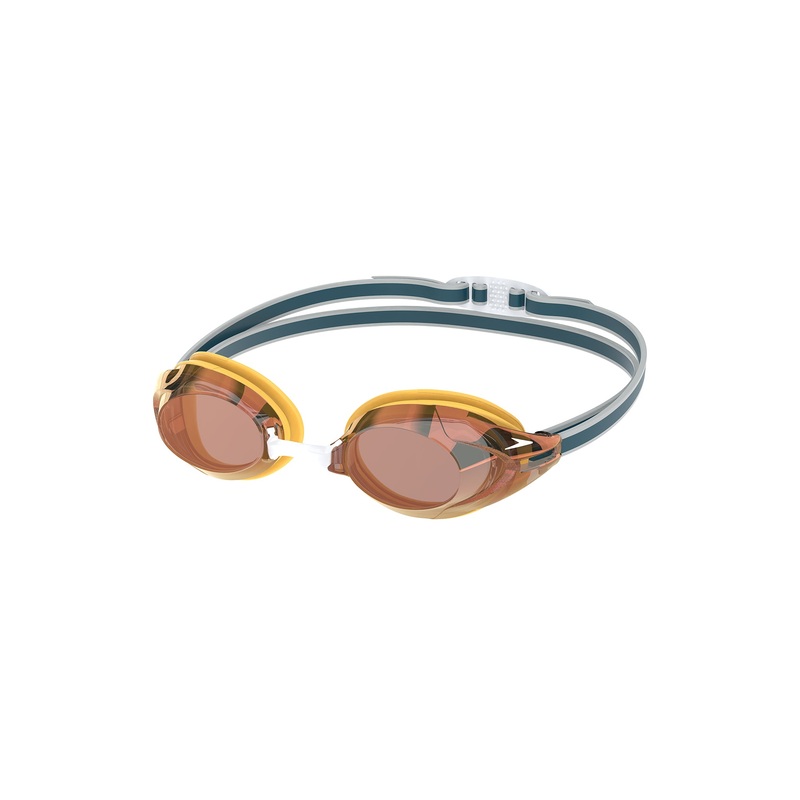 Vanquisher 3.0 Mirrored Swim Goggles - Bleu/Crimson