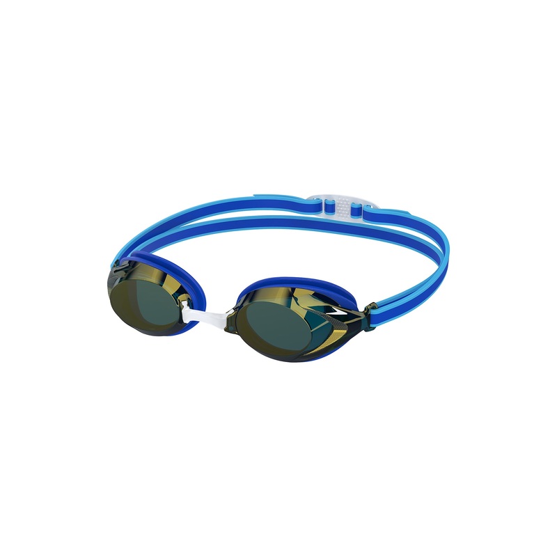 Junior Vanquisher 3.0 Mirrored Swim Goggles - Blue/Gold
