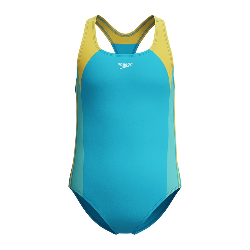 Maillot de bain une-pice Infinity Splice pour filles - Piction Blue
