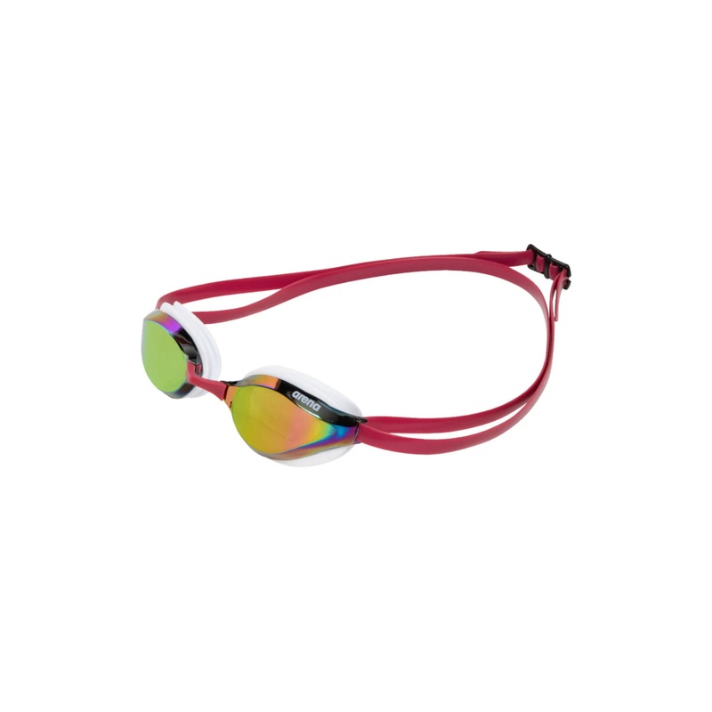 The One Python Mirror Swim Goggles - Copper/White/Red