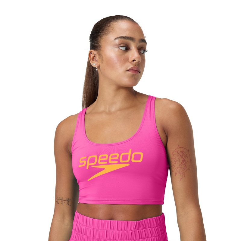 Women's Regan Collection Crop Top - Pink